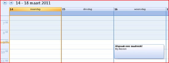 Agendapunt gemaakt