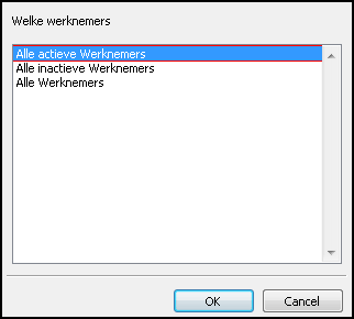 Alle Actieve Werknemers