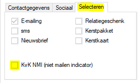 Vinkje KvK NMI