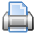 De printknop