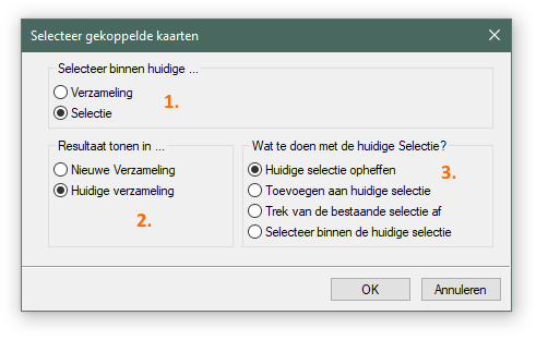 Geavanceerd Selecteren binnen Alexion CRM