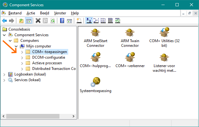 Windows Component Services - Alexion CRM